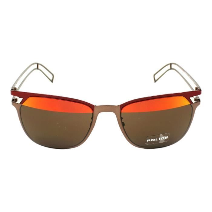 Lunettes de soleil Police S8965 Neymar JR 6 SN8H Bronze Bordeaux Achat Vente lunettes de soleil Homme Adulte Marron Cuivre Cdiscount
