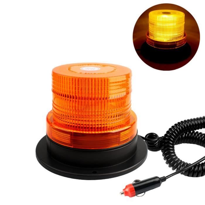 Lot de 4 lumières LED clignotantes rotatives pour camion d'ingénierie Tamiya 1/14 RC Accessoire de pièce de rechange Lot de 4 lumières LED clignotantes rotatives pour camion d'ingénierie Tamiya 1/14 RC Accessoire de pièce de rechange