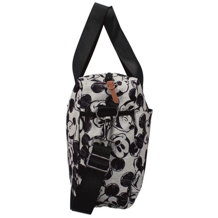 Sac Langer avec Poches Lat rales Tapis a Langer Mickey Mouse