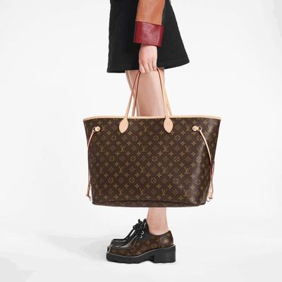 LV Louis Vuitton NEVERFULL grand sac à main Sac bandoulière femme