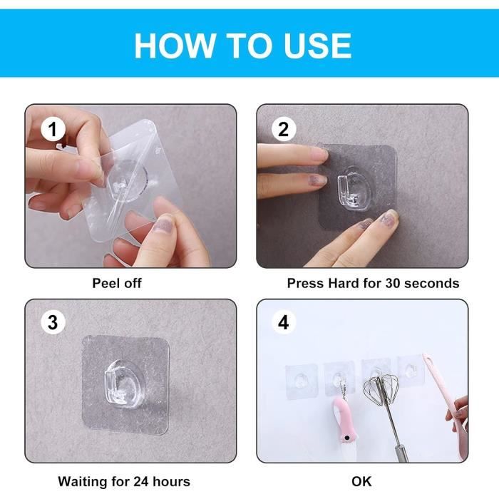 Lot De 3 Crochets Pour Tableau Lourd 10 Kg