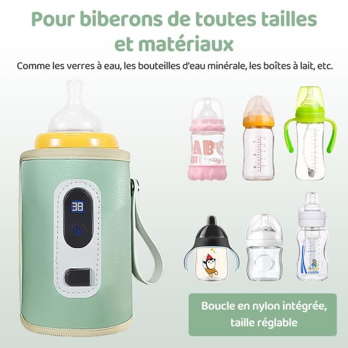 Chauffe-biberon portable USB Ysinobear - Sac isotherme - Thermostat  chauffe-lait pour bébé maison / voiture - Cdiscount Puériculture & Eveil  bébé