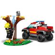 LEGO® City 60393 Sauvetage en Tout-Terrain des Pompiers, Camion Jouet, Minifigurine Pompier-3