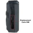 Mini traceur GPS de poche pour suivi de personnes ou de biens - YONIS - Noir - Fonction SOS et micro espion GSM-3