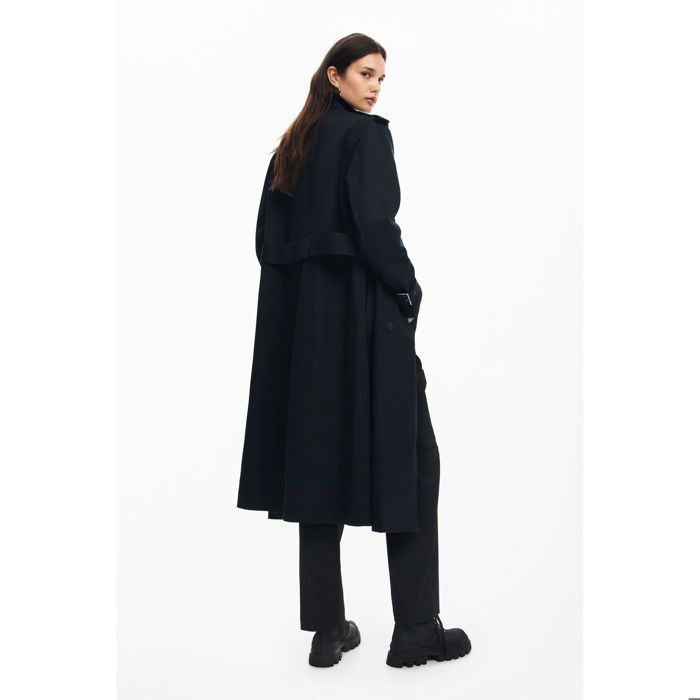 Manteau femme Desigual Vilma bleu Cdiscount Pret a Porter