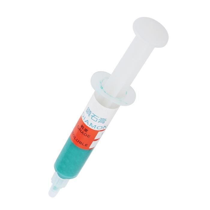 Pâte Abrasive Diamantée 5 Tubes - Polissage Précision W0.5 à W40 - Pour Métal, Jade, Bijoux