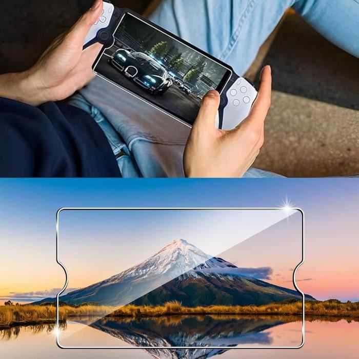 Protezione Per Schermo In Vetro Temperato 2+2 Per Sony PlayStation Portal - 9H, Antigraffio, Trasparente