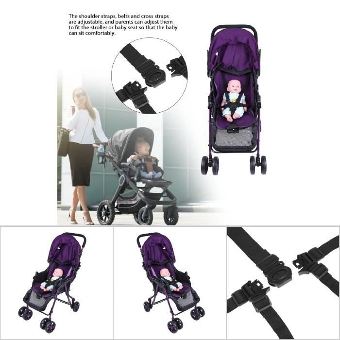 Harnais de sécurité bébé pour poussette hotsell