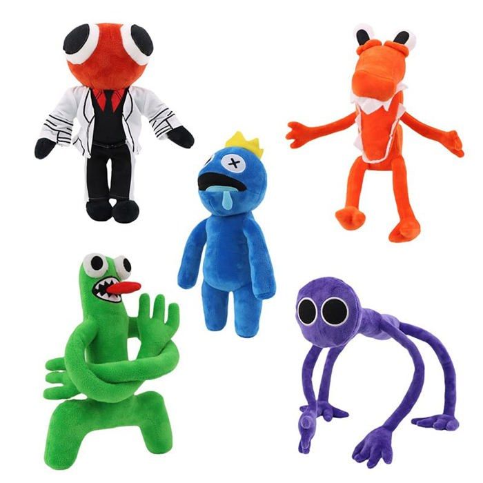 Zaloife Peluche Jouet Monstre Blanc, xxcm Jeu d'horreur Peluche Feature Plush Poupée en Peluche, Figurine en Peluche Cadeau pour Enfants