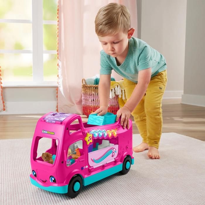 Fisher Price - Little People - Barbie - Coffret de jeu - Gymnaste
