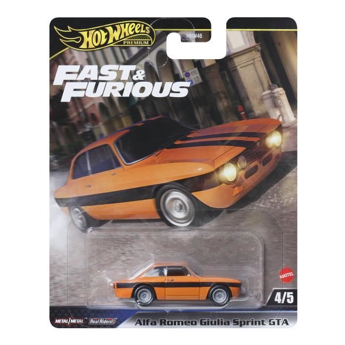 Hot Wheels Fast & Furious – Ford Mustang Custom 1/64, Diecast Bianco, Edizione 2023 - Foto 5