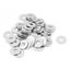 Trou 8mm Acier Inoxydable 304 Joint Cale Une Rondelle Plat Sans Soudure 20pcs