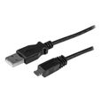 Câble USB 2.0 A vers Micro B de 50 cm - M/M - Cordon USB A vers USB Micro B - M/M - UUSBHAUB50CM-0