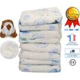 TD® 1 pack de couches jetables pour chien chaud grand animal de compagnie hygiène hygiénique confort absorbant imperméable à l'eau-0