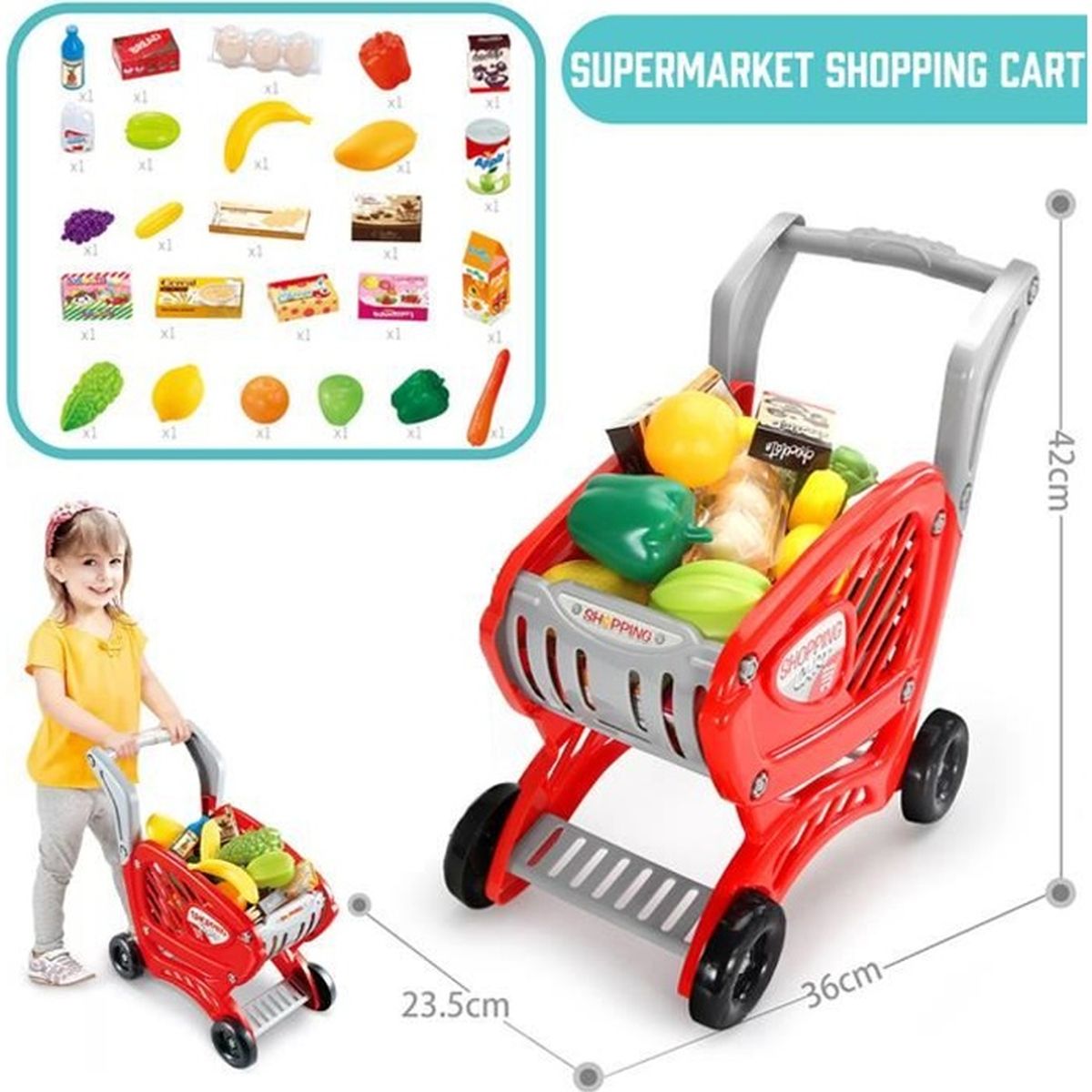 Chariot Menage Enfant Jouet Cdiscount