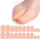 BRAND 20 Pcs Protège-orteils En Gel, Coussin d'Orteil Gel Protecteurs Orteils Orteil Silicone pour Coussins Cors, Cloques, Callosités