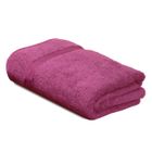 LINNEA Drap de douche 70x140 cm ROYAL CRESENT Rose Vin 650g/m2