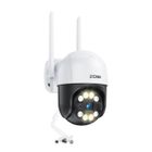 ZOSI C289 1080p Caméra de Surveillance WiFi, Pan 355° & Tilt 140°, Audio Bidirectionnel, Alerte Instantané, Fonctionne avec Alexa