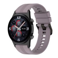 violet -- Bracelet de montre de en silicone, 22 mm, bracelet de montre avec boucle en acier inoxydable pour Honor Watch GS3