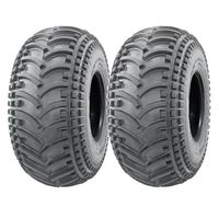 25x13.00-9 pneu quad, 25 13 9 pneus VTT, Wanda P308 4ply atv pneus - lot de 2 -