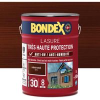 BONDEX - Lasure 8 ans - Indice 30 - Chêne Foncé - Satin - 5L