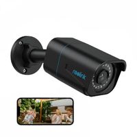 Reolink Caméra Surveillance B82 8MP PoE Extérieure,Détection Personne-Véhicule,Vision Nocturne,Support Audio,Etanche IP66,Noir