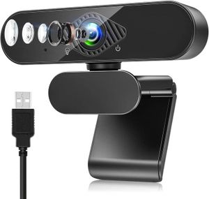 WEBCAM Webcam pour PC avec Micro, 1080P Full HD Caméra We