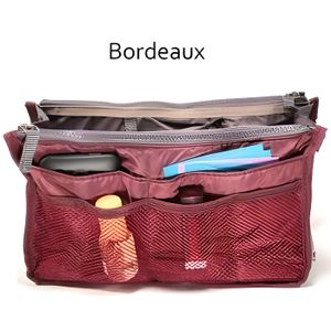 SHOP-STORY Organisateur Organiseur de Sac /à Main Couleur Orange