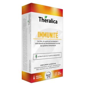 COMPLEMENTS ALIMENTAIRES - VITALITE Theragreen Theralica Immunité 15 gélules