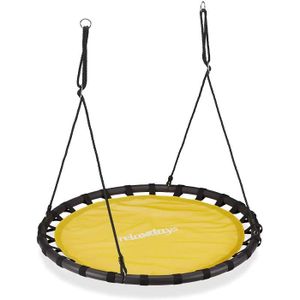 Balan/çoire Disque en Plastique Si/ège de balan/çoire Enfant de Jardin Balan/çoire Plaque de Suspension avec Corde Balan/çoire /à Disque pour Enfants