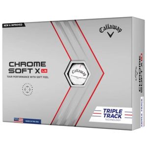 BALLE DE GOLF Boite de 12 Balles de Golf Callaway Chrome Soft X 