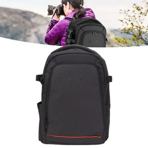 Cwatcun Sac à Dos Photo Résistant à L'Eau - Professionnel Pour DSLR Mirrorless Sony Canon Nikon, Compartiment 14" Laptop, Noir