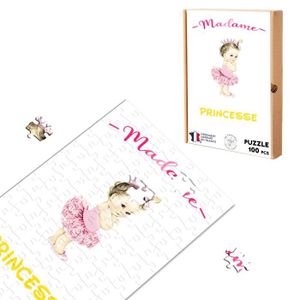 PUZZLE Puzzle Classique 100 pièces Madame Princesse Balle