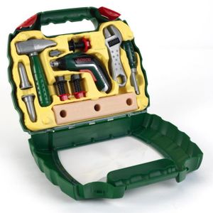 BRICOLAGE - ÉTABLI KLEIN - Mallette à outils Bosch avec visseuse élec
