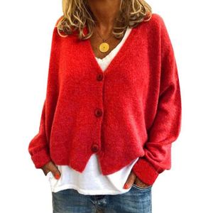 Pull Femme En Maille à Manches Chauve-souris - Coupe Ajustée, Cache-cœur - Manches Longues Et Style Décontracté