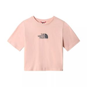 PROTÈGE-DENTS T-shirt crop fille The North Face Graphic - rose -