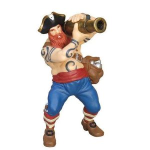 FIGURINE - PERSONNAGE Figurine Pirate au canon - PAPO - Enfant Garçon - Extérieur - A partir de 3 ans