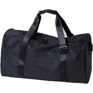 Sac De Sport Noir Holdall - Cabine, Voyage, Gym, 50x27x22 Cm, Neuf