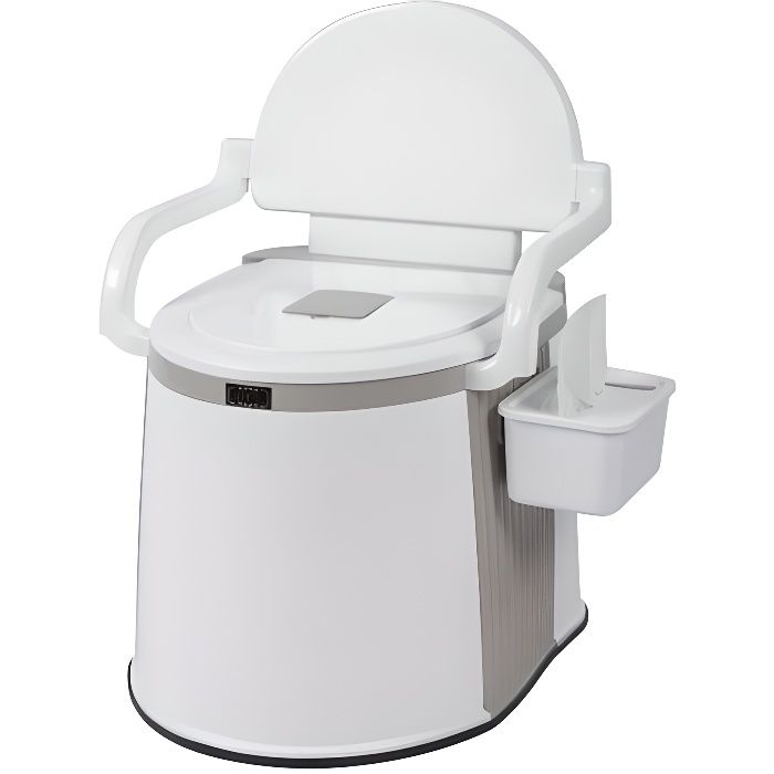Pot de chambre pour adulte seau de toilette hygiénique avec anse +  couvercle - Cdiscount Bricolage