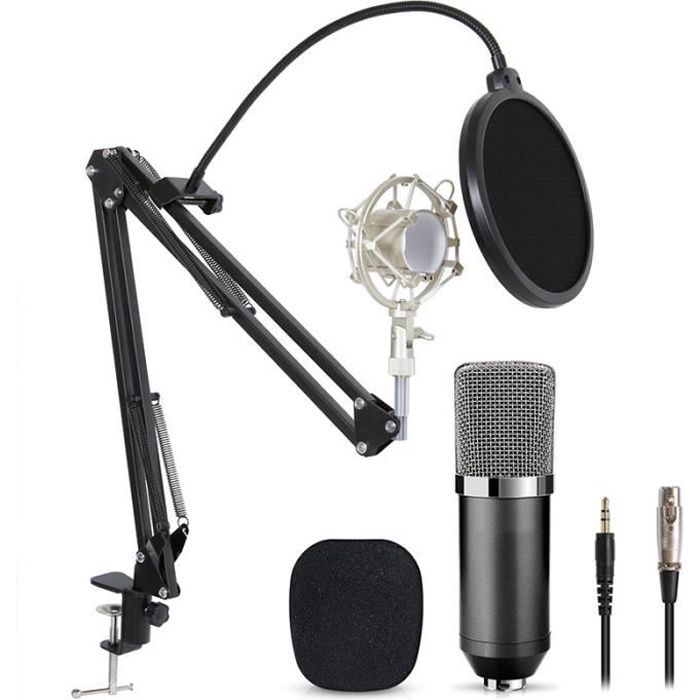 YOUSHARES Razer Seiren Mini bras perche avec housse de micro – Support de  micro avec pare-brise de microphone compatible avec mini microphone de