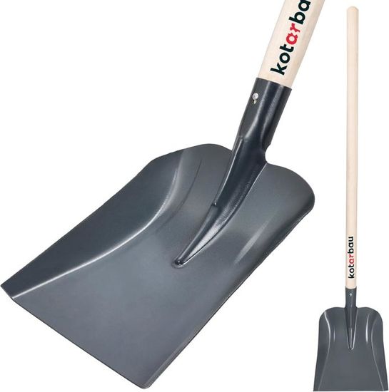 Pelle De Jardin En Acier Manganèse - Outil Robuste Pour Creuser, Couper Racines Et Désherber