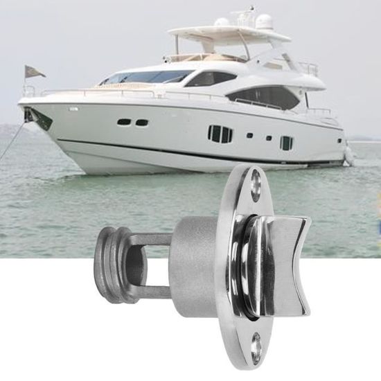 Lot De 2 Clips Coulissants Acier Inox 316 Pour Bateau Bimini - Marine - Anticorrosion - 10
