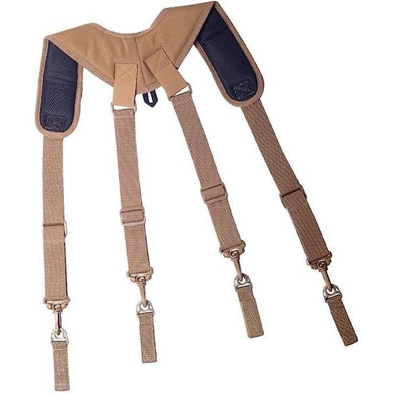 Emezddo – 12 Passe-ceintures élastiques, Pratique Pour Fixer Vos Ceintures De Travail Ou Sangles De Sac Sans Qu'elles Tombent