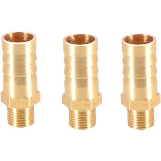 Lot De 3 Raccords Rotatifs 4 Mm - Uxcell, L23 X D9, Neuf