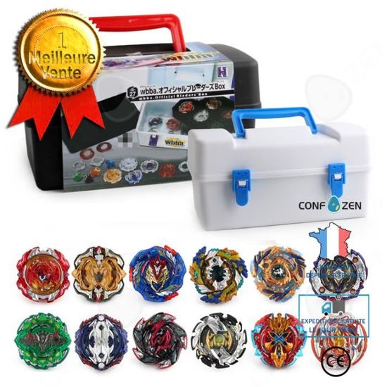 Set De 4 Gyroscopes De Combat Pour Enfants - Jouets Rotatifs équilibrés - Résistants Aux Chocs - Avec Autocollants
