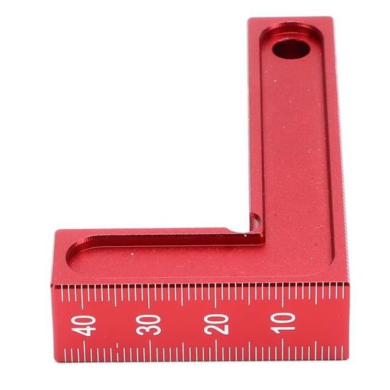 Outil Du Menuisier 2pcs Équerres De Positionnement à 90 Degrés En Alliage D' aluminium, Carré De Serrage 12 X Pince Photo