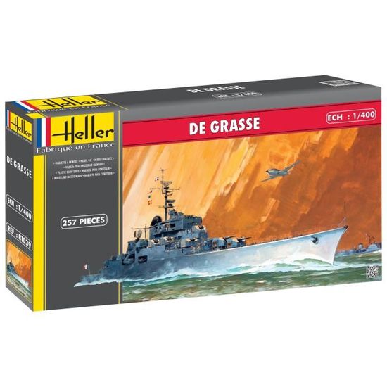 HELLER Maquette Bateau militaire De Grasse - Cdiscount Jeux
