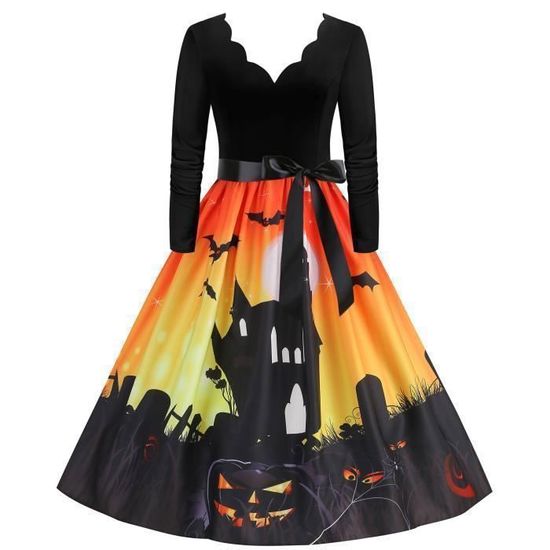 Robe Médiévale Gothique Unisexe - Costume Halloween Cosplay, Manches Trompettes, Longueur Sol, Tissu Doux