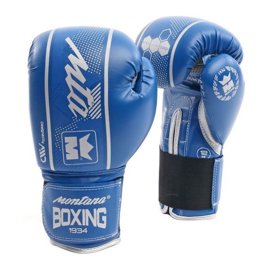 Gants De Boxe Montana Hawk 12 Oz - Rouge, Polycomposite, Absorption Chocs - Arts Martiaux