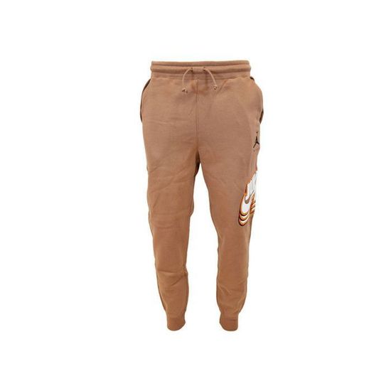 Pantalon de survêtement homme Nike JORDAN JUMPMAN FLEECE - Marron - Indoor - Basket-ball - Fitness